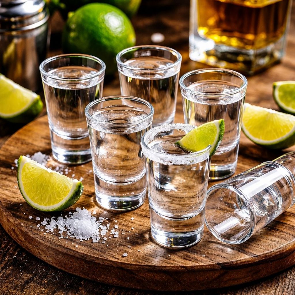 Jogo 06/12 Copos de Vidro para Shot Para Dose Tequila Cachaça Pinga 40ML Duhome Dose De Vidro Para Drinks Pinga Cachaça