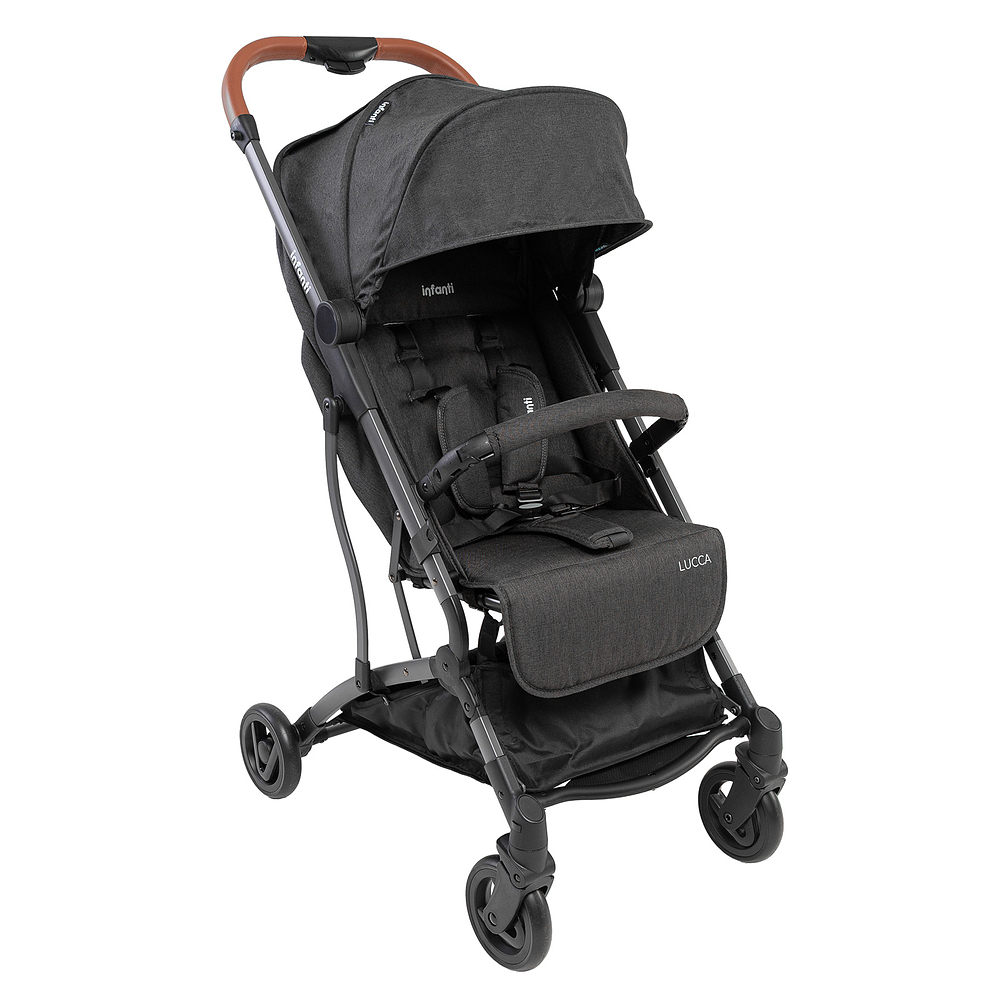 Carrinho de Bebê Lucca Infanti 0-15kg Fechamento Automático de Passeio Porta Copos