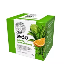 Chá Cidreira Laranja Limão Leão 10Sachês