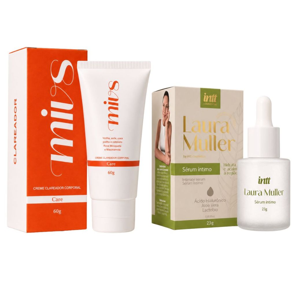 Serum Laura Muller intimo Feminino Hidrata Virilha e Clareador Axila Virilha Mivs