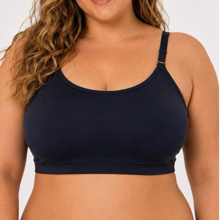 Sutiã plus size 50 52 54 56 58 60 SEM bojo super confortável alça com regulágem lateral larga