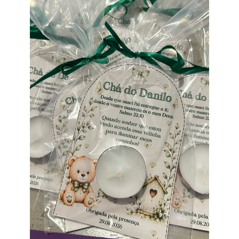 Lembrancinha Personalizada Chá de Bebê | Aniversário | Maternidade | Chá Revelação