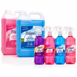 Álcool Perfumado Tröppel Para Limpeza Líquido Multiuso
