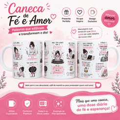 Caneca Eu Te Amo Amiga 325ml