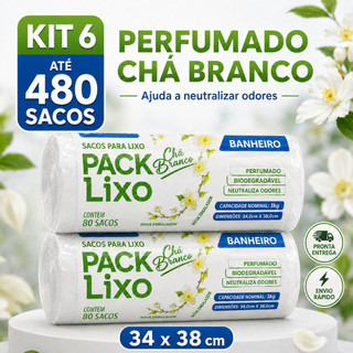 Sacos de Lixo Perfumados: 50% OFF! 🌿