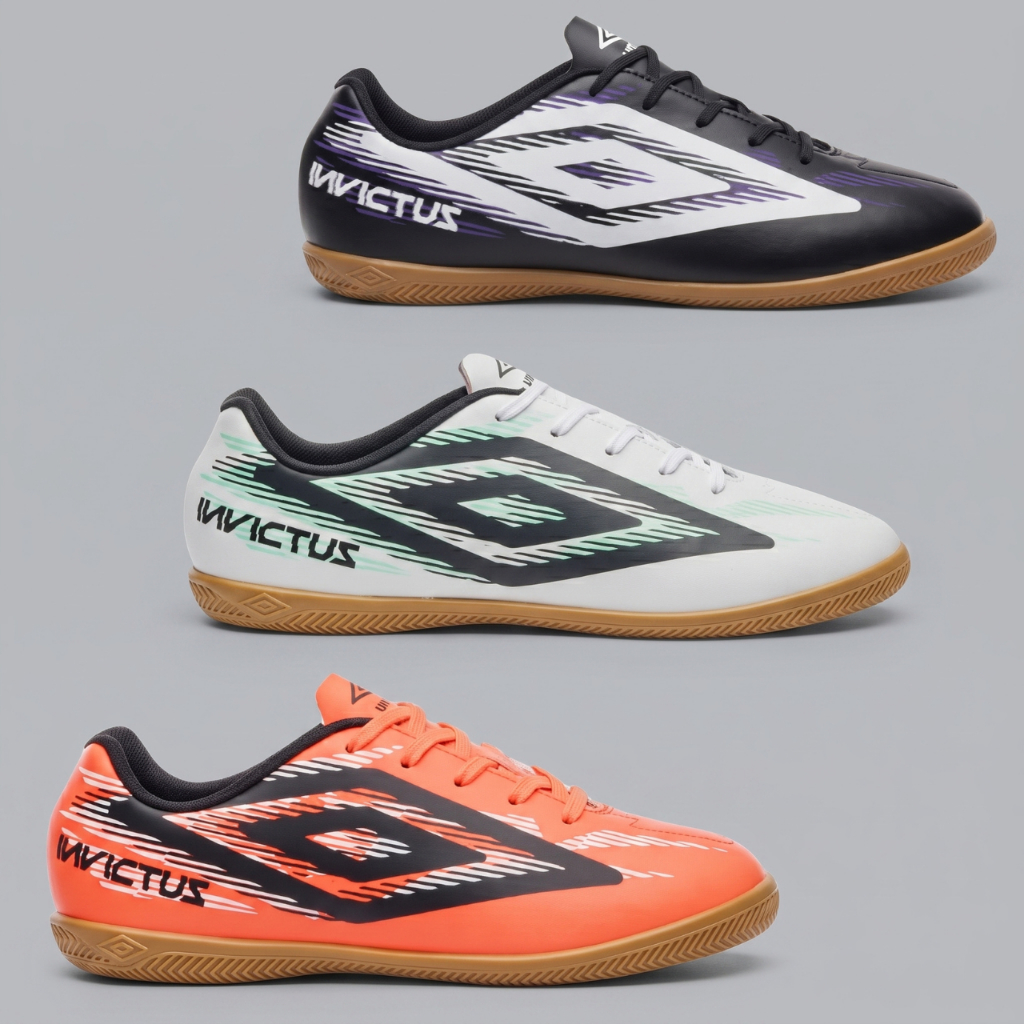 Chuteira Futsal Infantil Umbro Invictus Menino Indoor Original