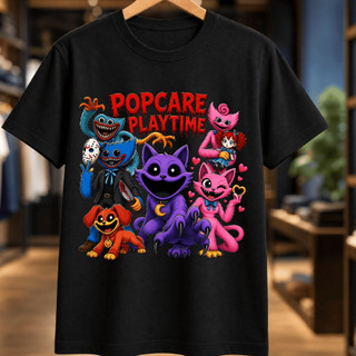 Camiseta huggy wuggy poppy playtime 100% algodão