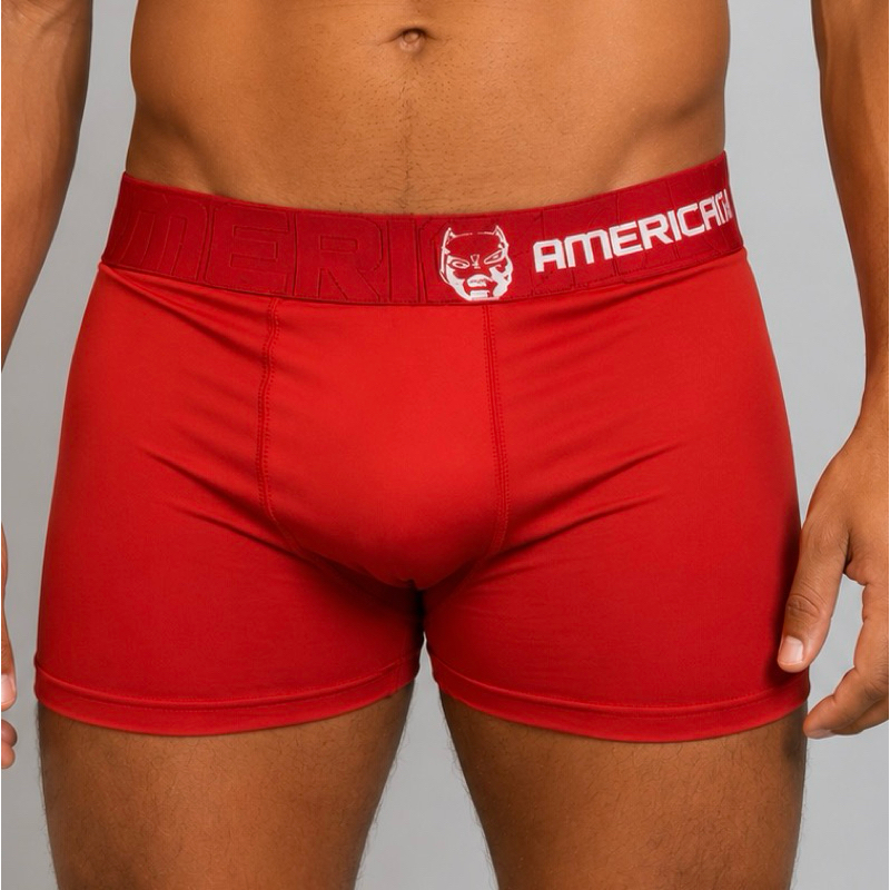 Cueca Boxer Adulto Elástico Reforçado Forro 100% Algodão