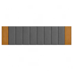 Kit Cabeceira Modular + Painel Ripado MDF Para Cama Solteiro Casal Queen King Envio Imediato