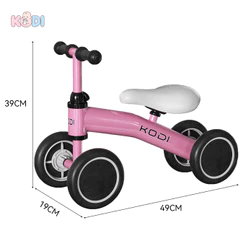 Bicicleta De Equilíbrio Bike Infantil Até 20Kg KODI -P14