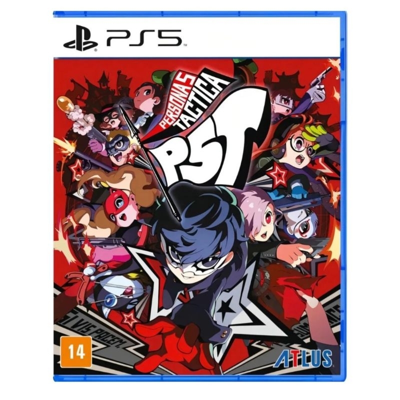Jogo Persona 5 Tactica PS5 Original Lacrado Mídia Física