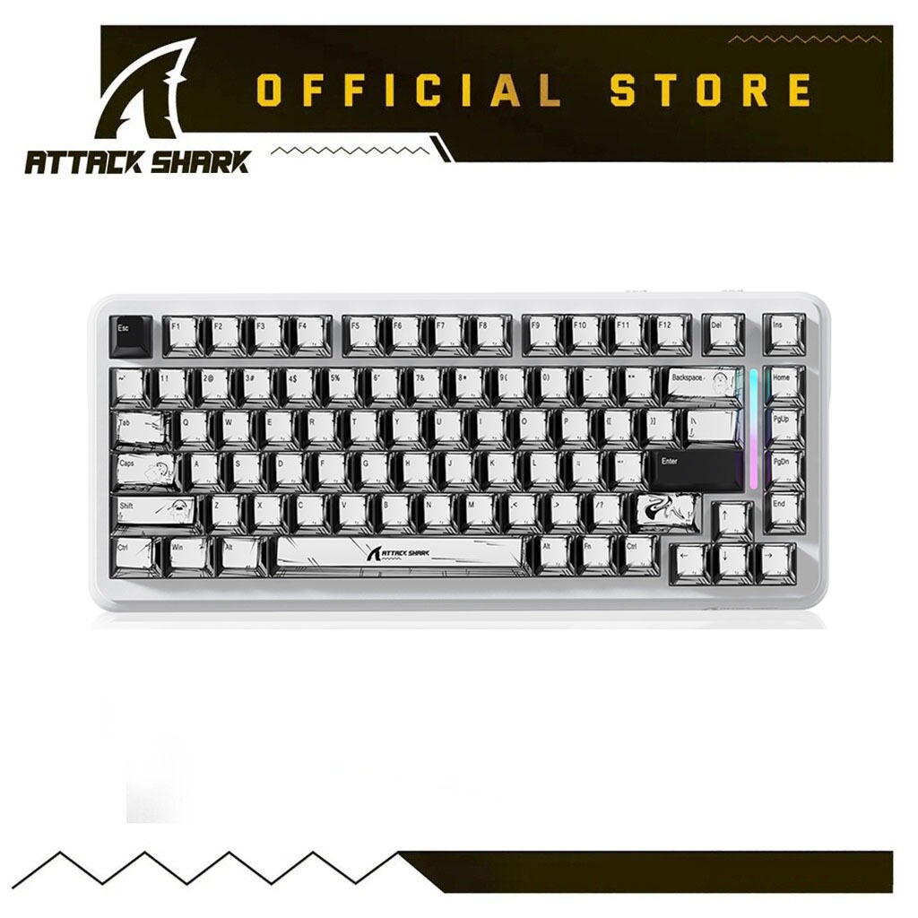 ATTACK SHARK X82PRO HE Wireless Rapid Trigger Gaming Keyboard Magnetic Switch