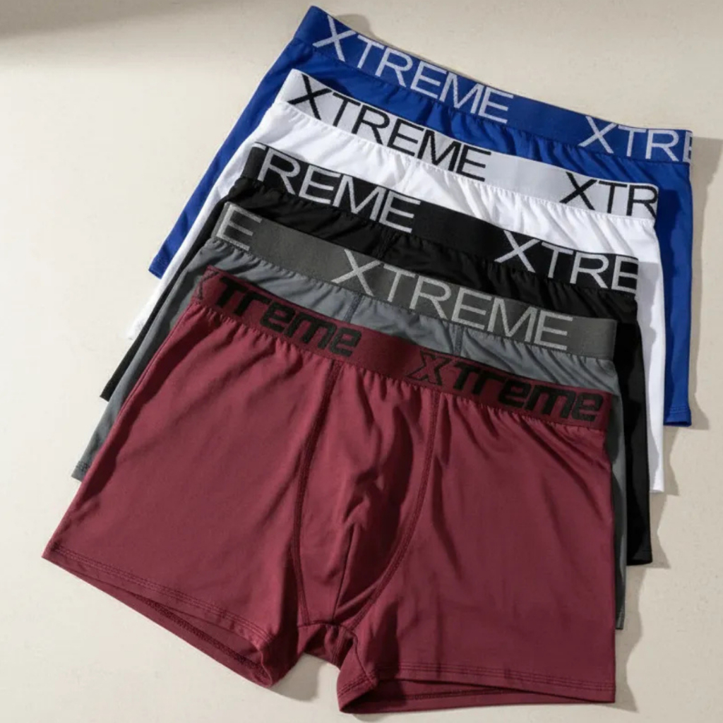 Kit 5 cuecas boxer microfibra XTREME Xgg plus size