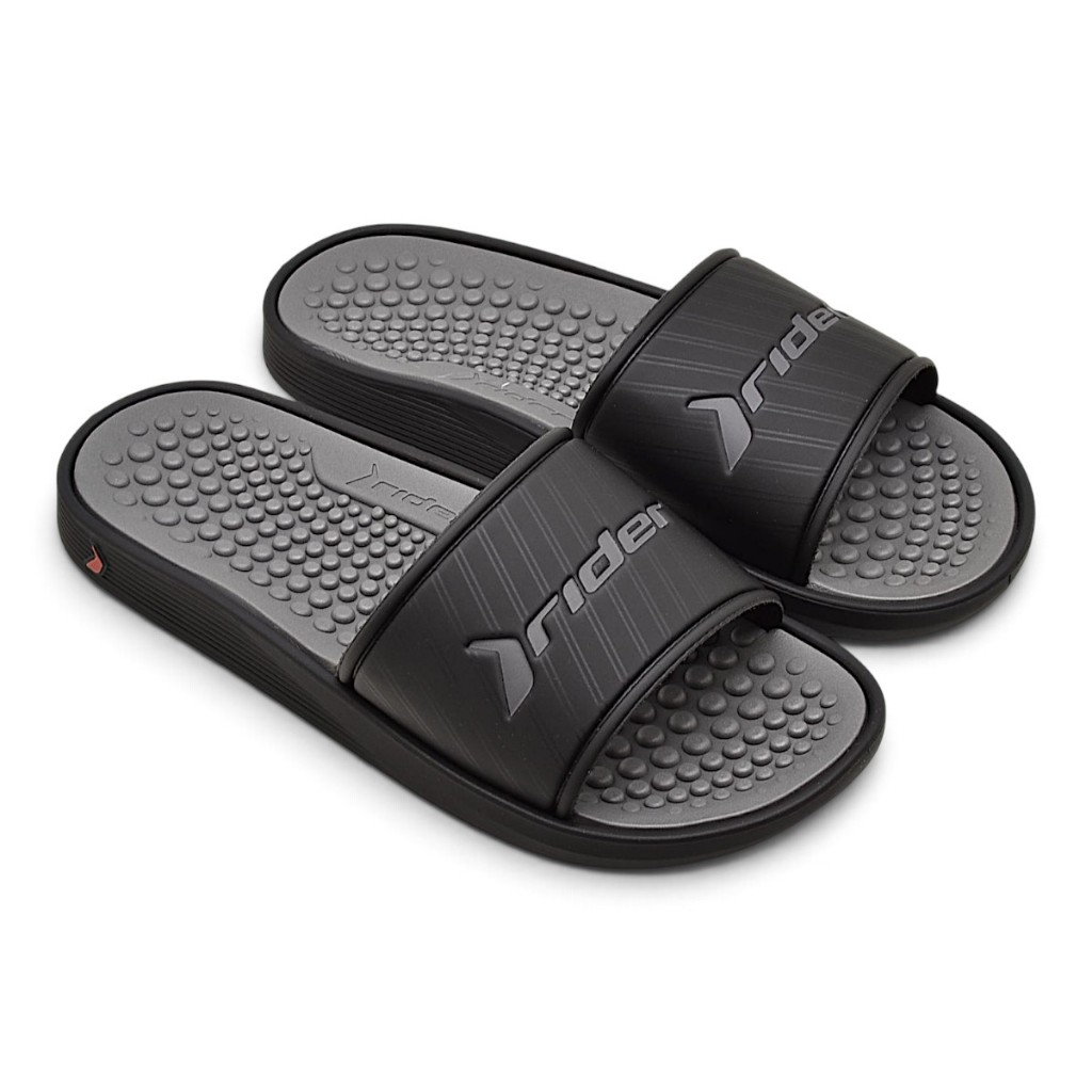 Chinelo Masculino Rider Pump Slide Massageador Confortavel Ortopedico Original Oferta