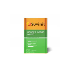 Tinta Suvinil Rende & Cobre Muito 18L Fosco Sem Cheiro Alta Cobertura Uso Interno Externo Base Agua