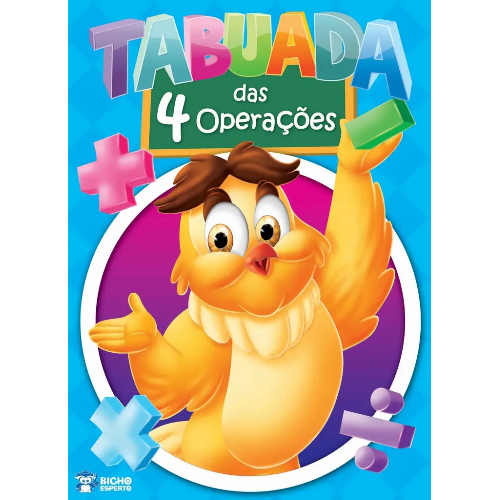 Livro Tabuada das Quatro Operações