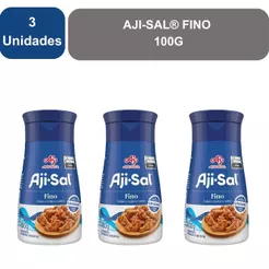 Kit 3 Unidades AJI-SAL® FINO 100G
