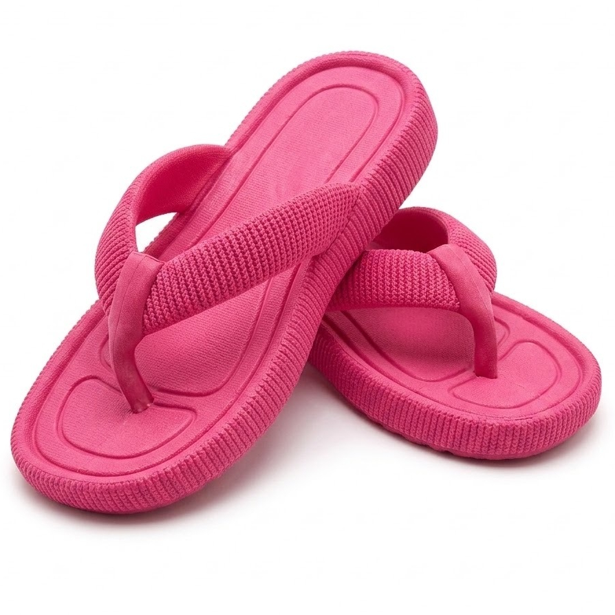 Chinelo Feminino de Dedo Sandália Rasteirinha Ortopédica Leve e Macia Super Confortável - Promoção !