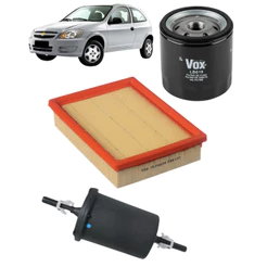 Kit de Filtros – Chevrolet Celta (Todos) e Prisma até 2012