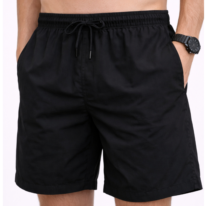 Short Masculino Liso Tactel Com Bolsos Mauricinho Bermuda Praia Academia Treino Corrida Secagem Rápida