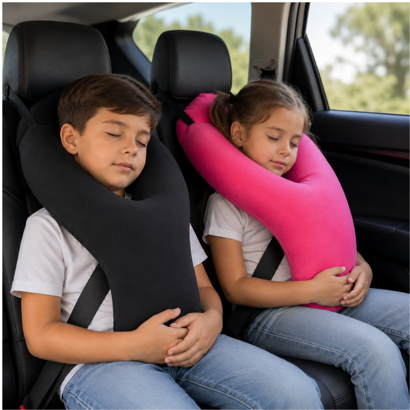 Almofada Para Viagem Formato Y Confortável Pescoço Para Carro Travesseiro