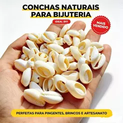 Conchas Naturais Kit Para Bijuteria Artesanato DIY Acessório Para Pingentes Decora