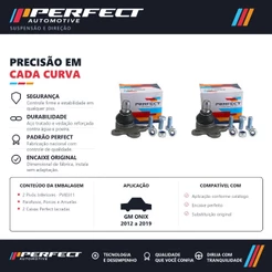 PAR PIVO SUSPENSAO GM ONIX 2012 a 2019 PERFECT