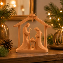 Presépio de Natal Completo Enfeite Decoração Natalina