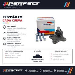 Pivo de suspensão Fiat Punto Linea 2009 a 2017 PERFECT