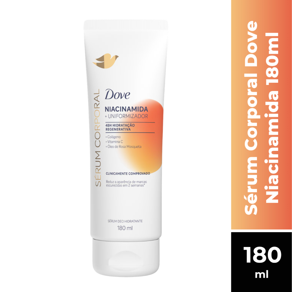 SÉRUM CORPORAL DOVE NIACINAMIDA+UNIFORMIZADOR 180ML