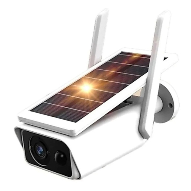 Câmera Solar Externa Wifi Full HD à prova D´agua com bateria e visão Noturna