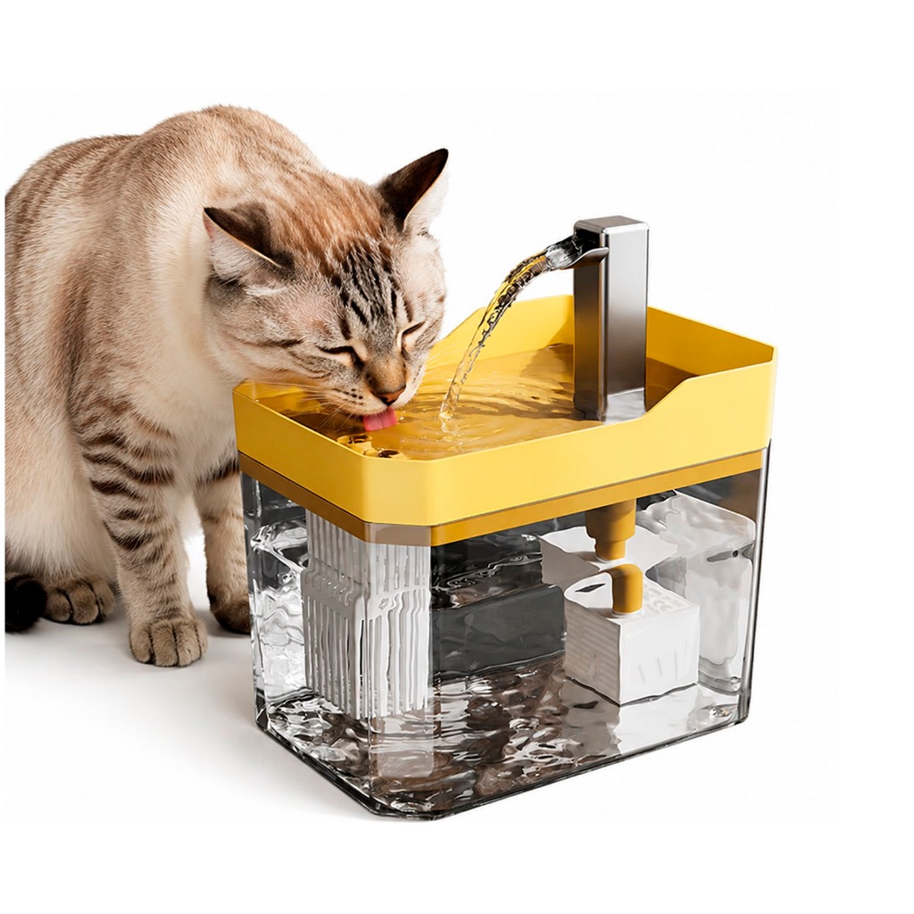 Bebedouro Fonte De água Para Gatos Pet Cão 1,5 litros