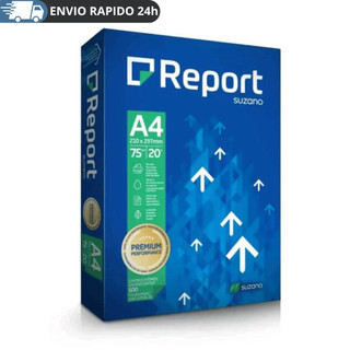 Pacote Sulfite Report A4 Branco Impressão
