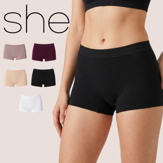 Calcinha Boyshort Feminina She Sem Costura em Microfibra Confortável para o Dia a Dia