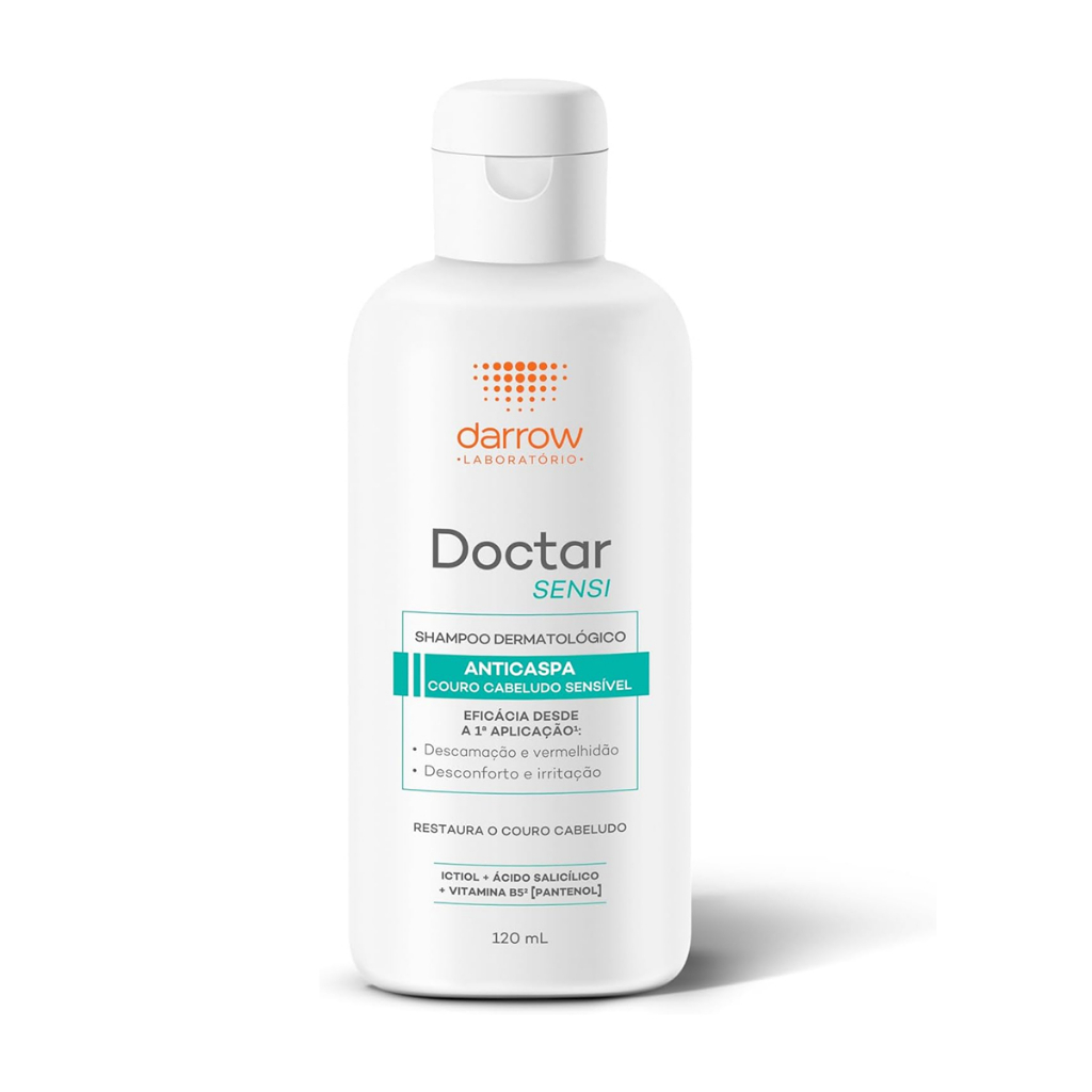 Shampoo Dermatológico Doctar Salic Anticaspa Com 120ml