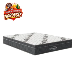 Colchão de Espuma D33 Ortobom Airtech Ortopillow 100 Casal 138cm