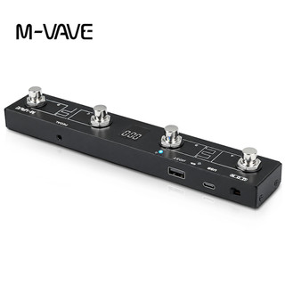 M-vave Chocolate Plus Wireless Midi Controller Keyboard 4 Buttons Foot Switch Supports MIDI Host Interface Control Funct