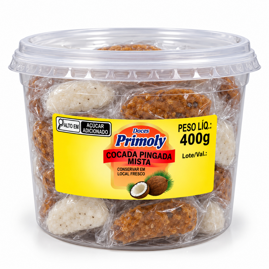 Primoly Cocada Mista 400g