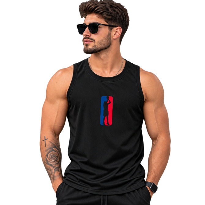 Regatas Academia Treino Basquete Estampada Dry Fit Moda Esportiva Masculina
