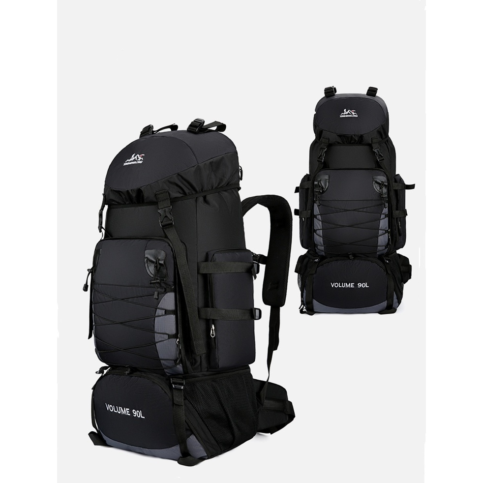 Mochila Tática 90L Militar Camping Impermeável Resistente Grande Capacidade Viagem Trilha Aventura Sobrevivência Unissex