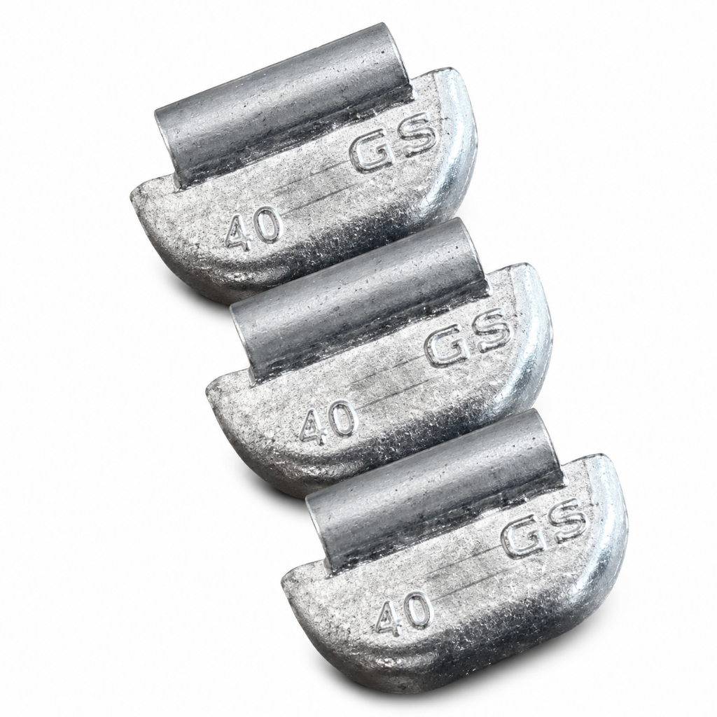 Chumbo para Balanceamento Contrapeso Caminhao Leve 40 Gramas Pacote com 25 unidades