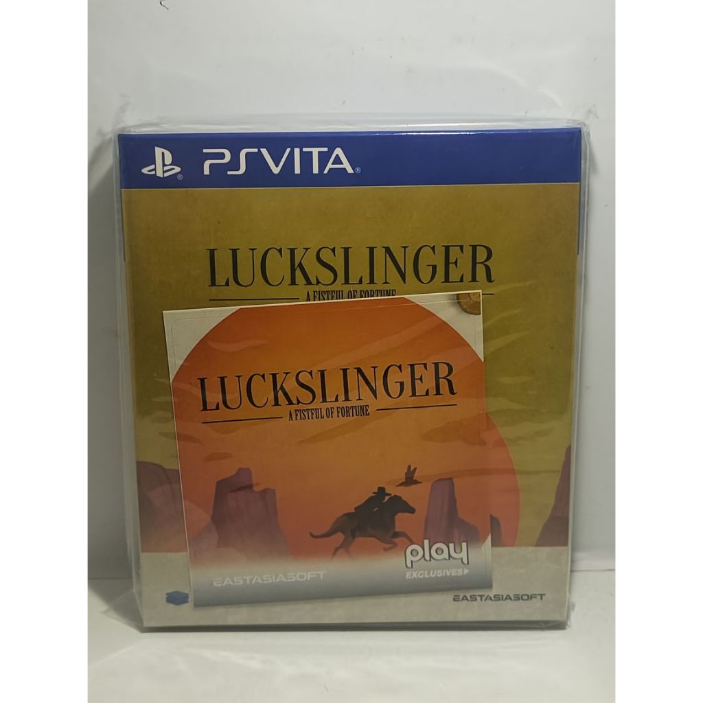 Luckslinger ps vita jogo novo lacrado impecável psvita