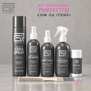 Kit Penteados Perfeitos RG Professional - 6 Produtos