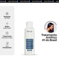 Máscara Antifrizz Select One 120ml: Controle de Frizz e Volume
