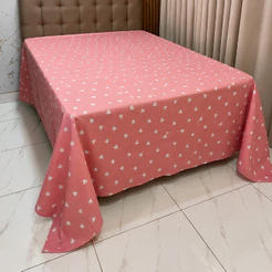 Colcha cobre leito piquet avulso casal, queen e king grande estampado