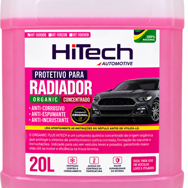 ADITIVO PROTETIVO RADIADOR CONCENTRADO ROSA BALDE 20L ORGANICO