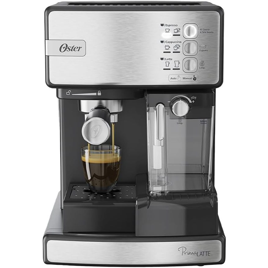 Cafeteira Espresso Nova PrimaLatte Inox - 220V- BVSTEM603SS. (DETALHE ESTETICO, OUTLET)