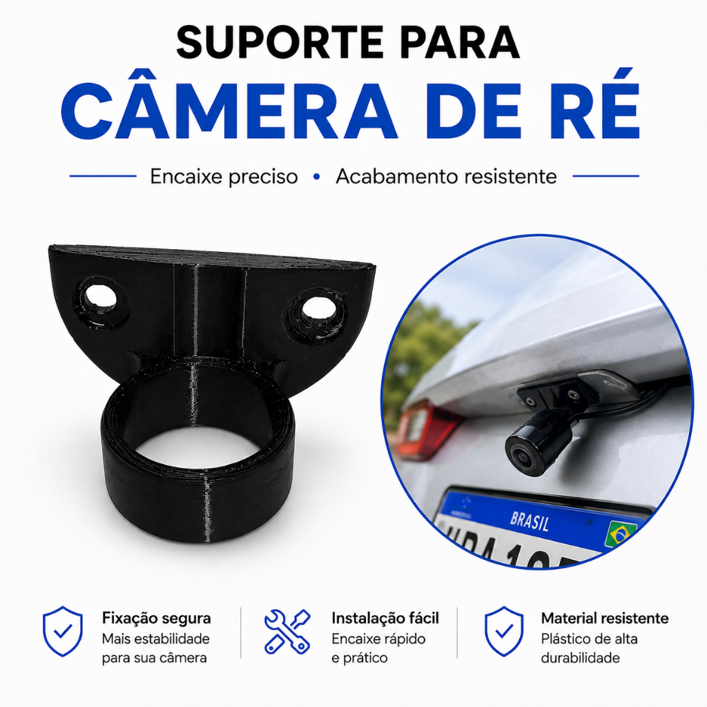 Suporte Universal Para Câmera De Ré Borboleta