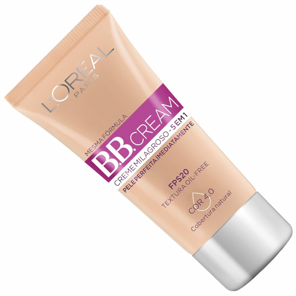 BB Cream Creme Milagroso 5 em 1 - Cor 4.0 (Media) - FPS 20 - Loréal Paris