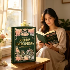365 Dias de Amor com Deus Livro Devocional Diário 15 Min Crescimento Espiritual